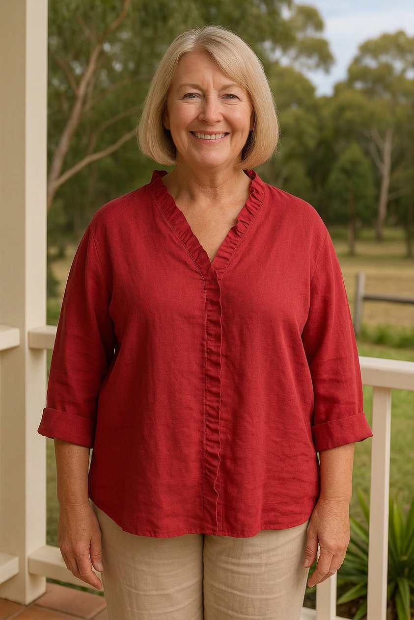 Briar | Soft Ruffle Blouse