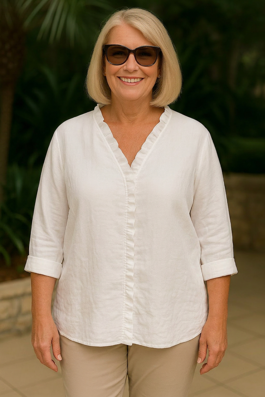 Briar | Soft Ruffle Blouse