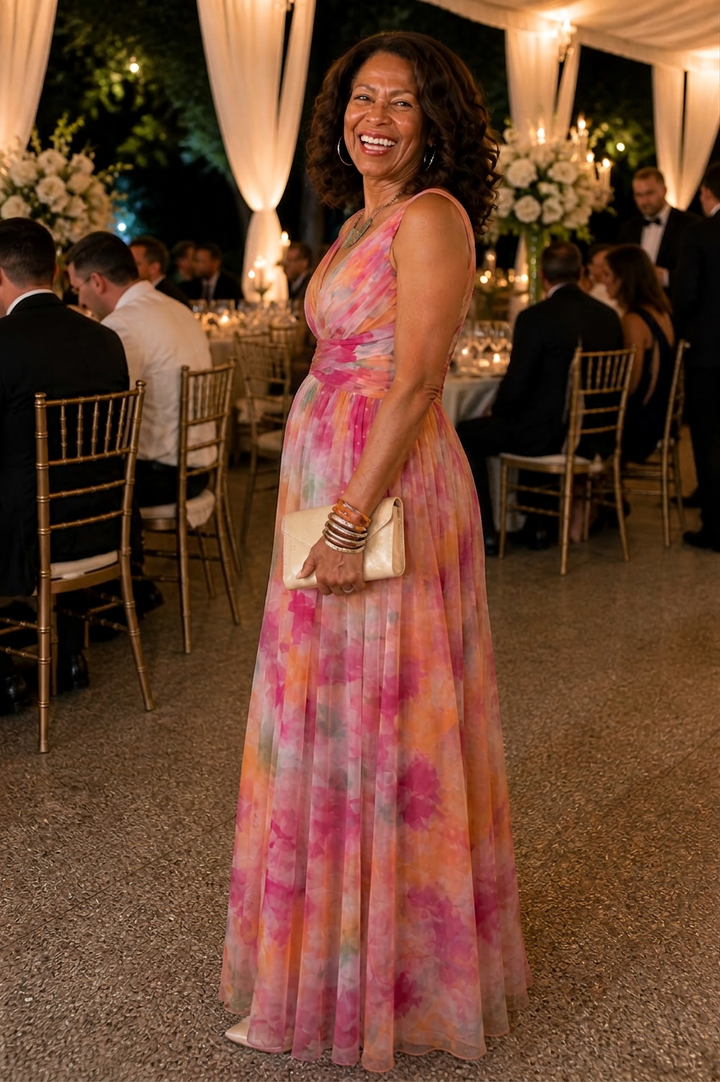 Stella &amp; Grace™ | Soft Wrap Maxi Dress