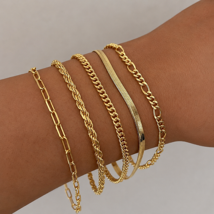 Tabitha Renner Bracelet Set | Gold