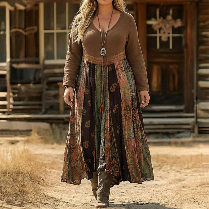 Pearl | Vintage-Inspired Long Sleeve Casual Dress