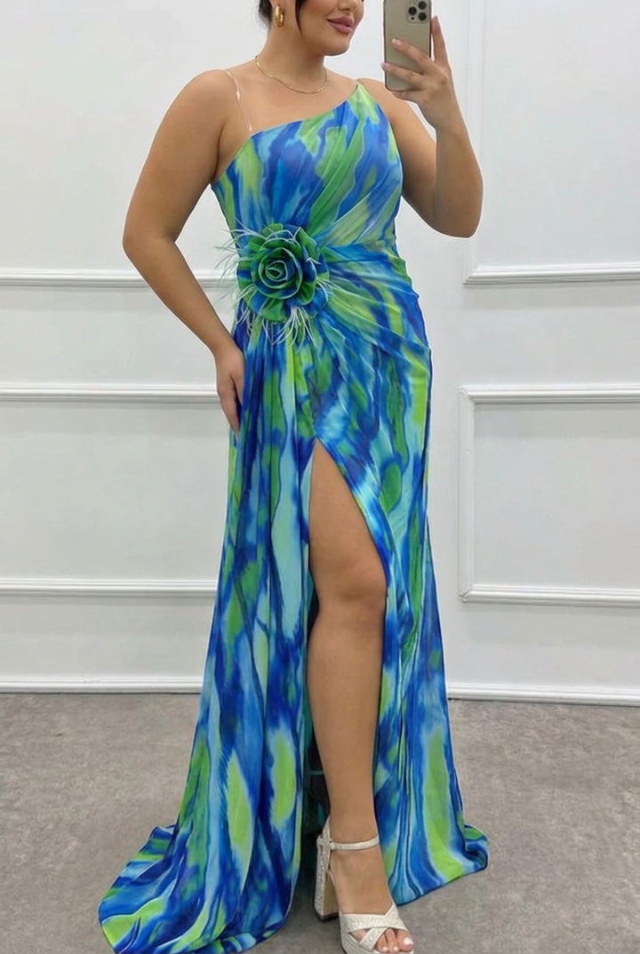 Etta | Vibrant Draped Dress