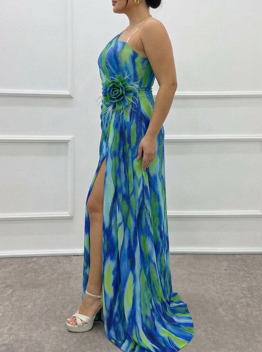 Etta | Vibrant Draped Dress