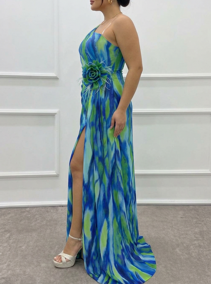 Etta | Vibrant Draped Dress