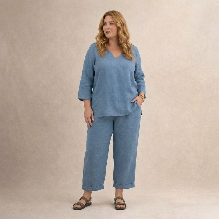 Lael | Loose Linen Set