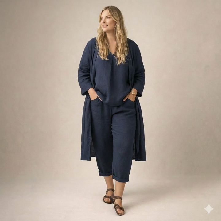 Lael | Loose Linen Set