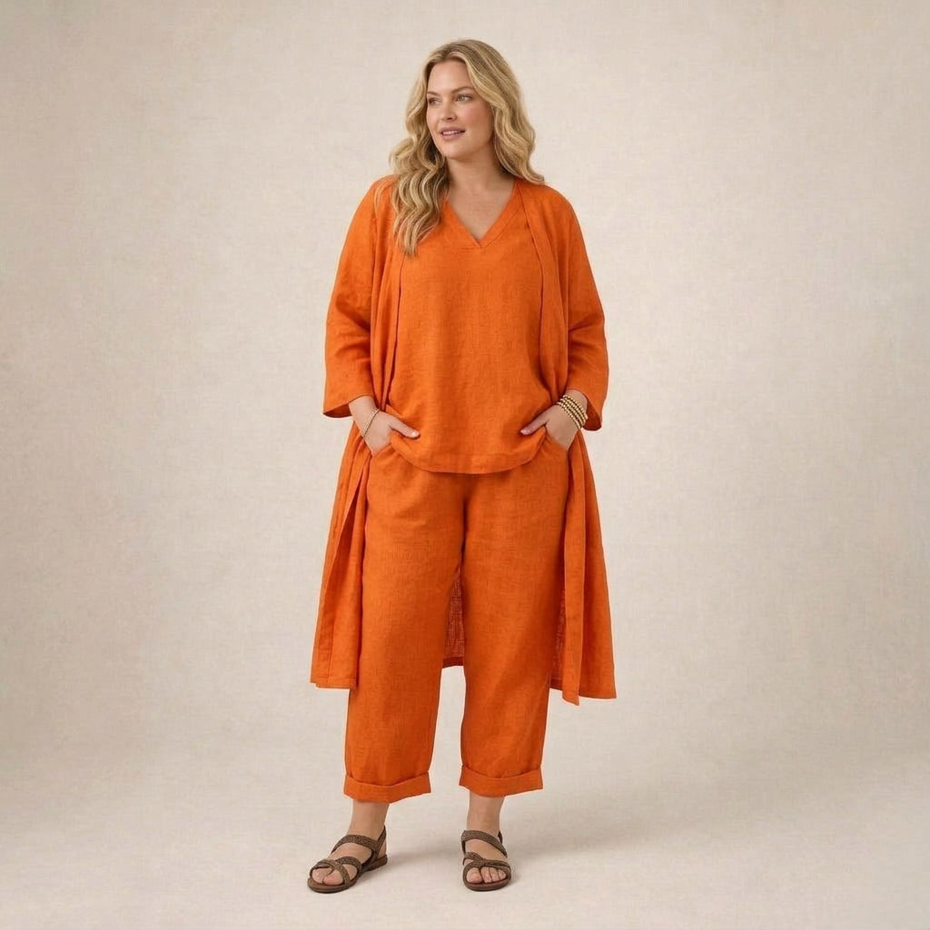 Lael | Loose Linen Set