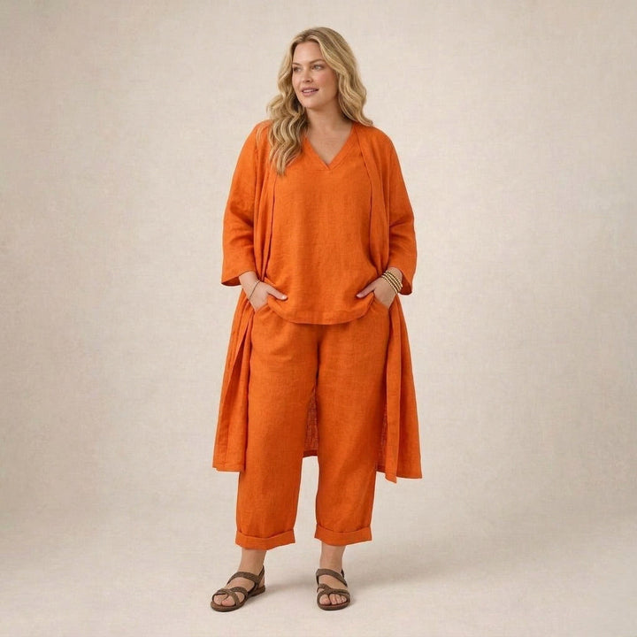 Lael | Loose Linen Set