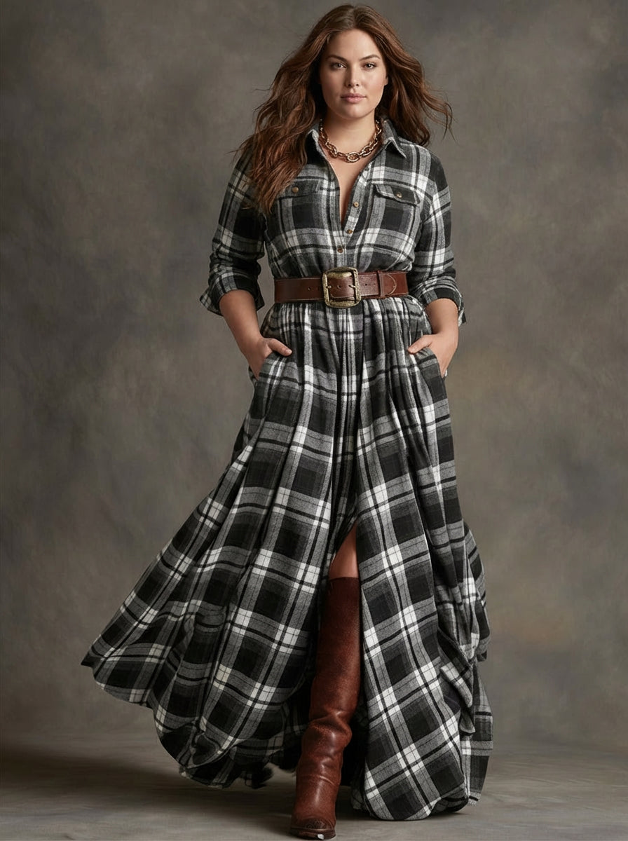 Bonnie | Classic Button-Up Shirt Dress