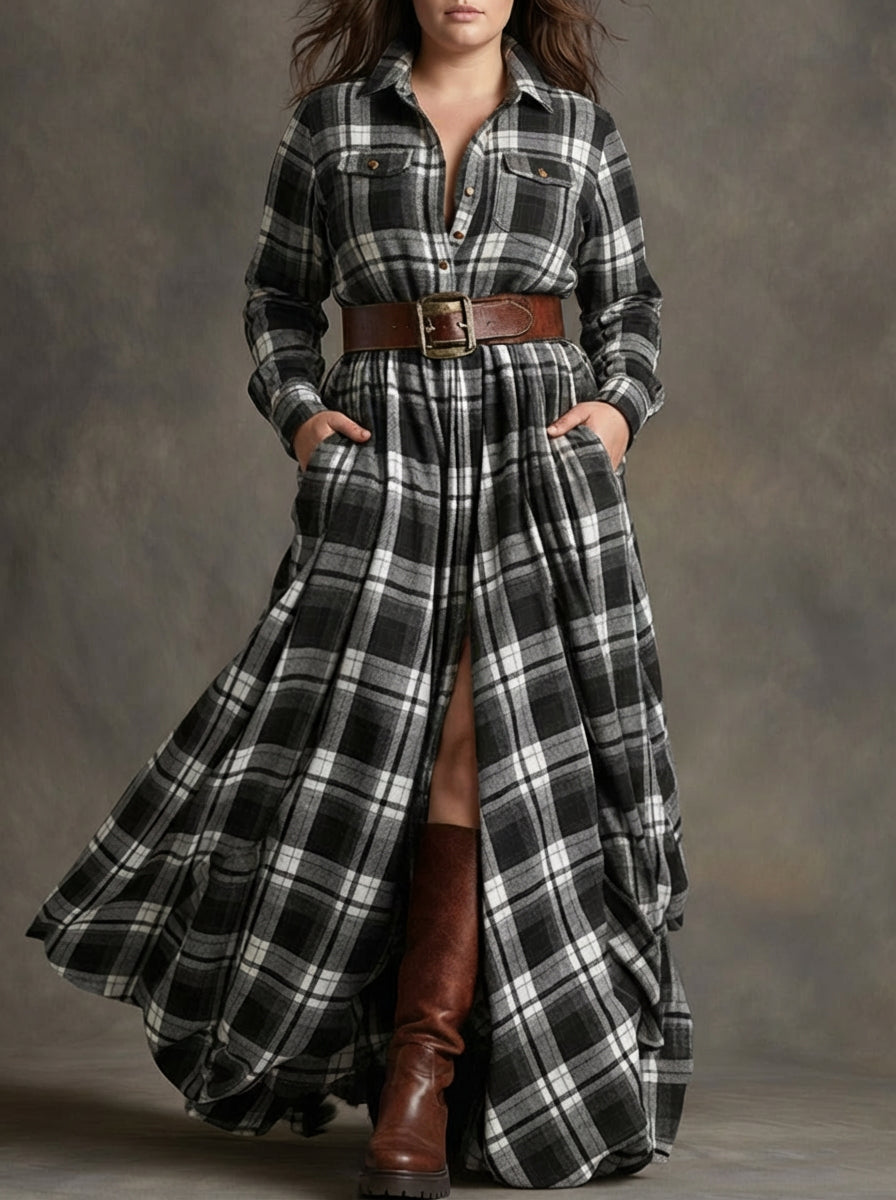 Bonnie | Classic Button-Up Shirt Dress