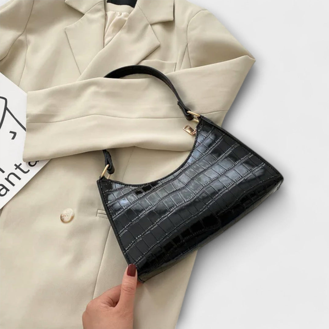 Lara - Shiny Leather Bag