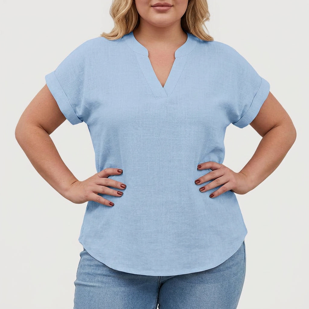 Ysolde | Comfortable V-Neck Blouse
