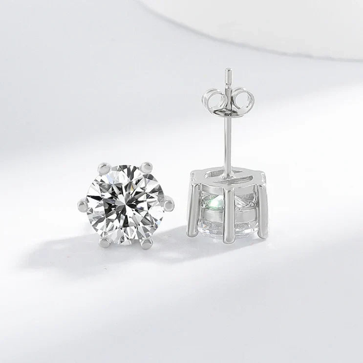 Vael earrings | White Gold