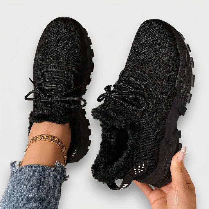 Estelle | Lace-Up Winter Trainers