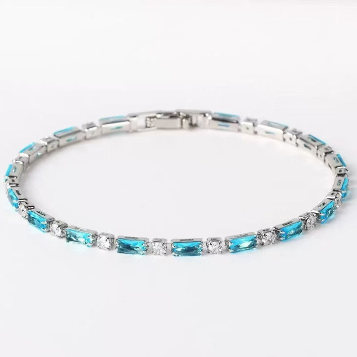 Nell Turquoise Stone Bracelet | Gold