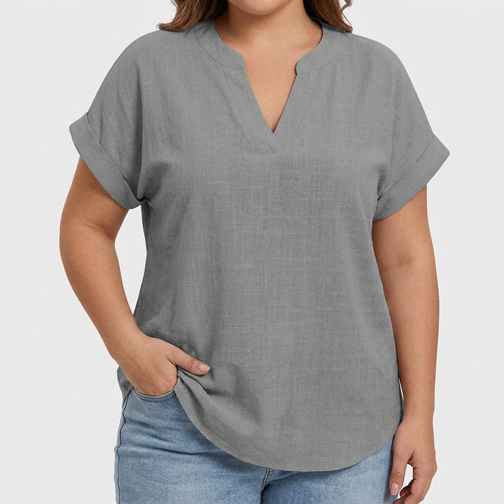 Ysolde | Comfortable V-Neck Blouse