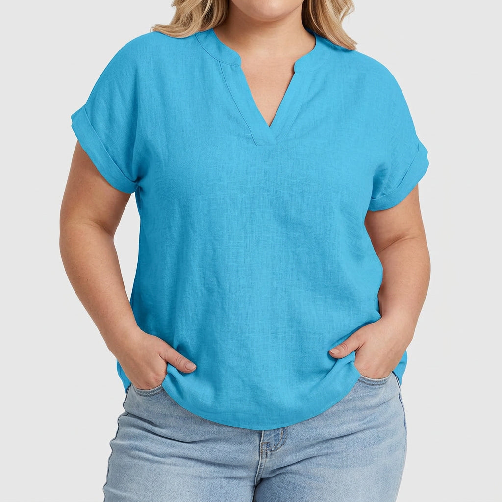 Ysolde | Comfortable V-Neck Blouse