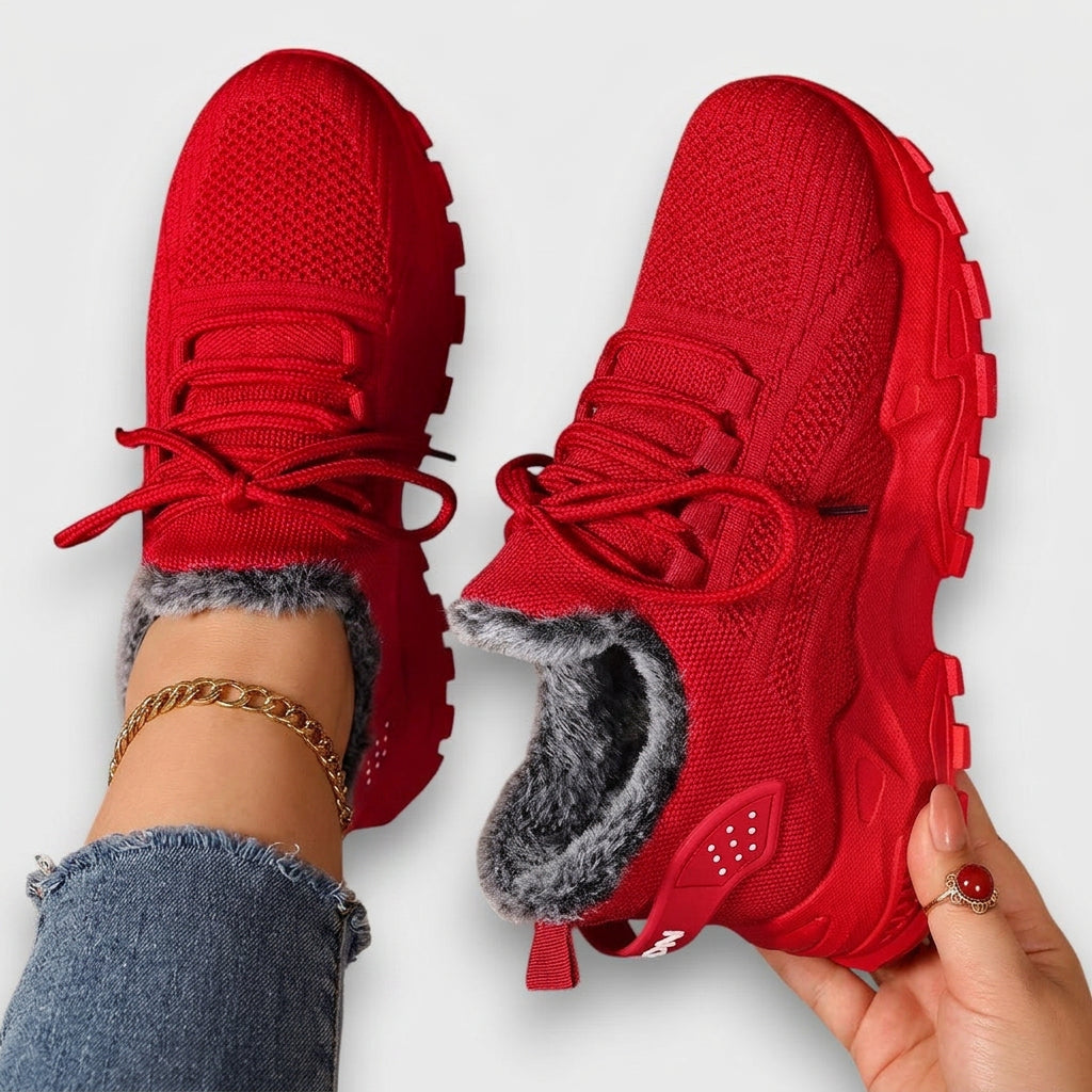 Estelle | Lace-Up Winter Trainers