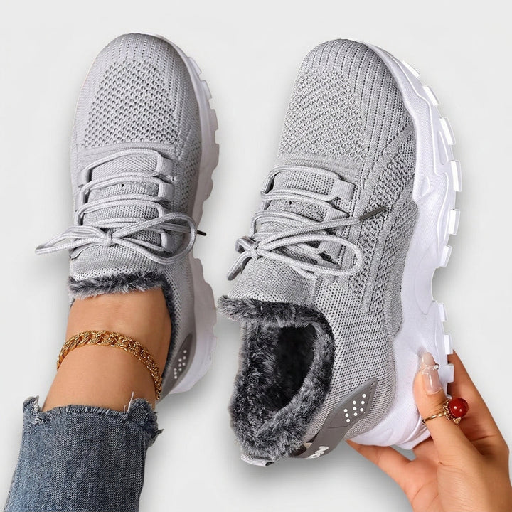 Estelle | Lace-Up Winter Trainers