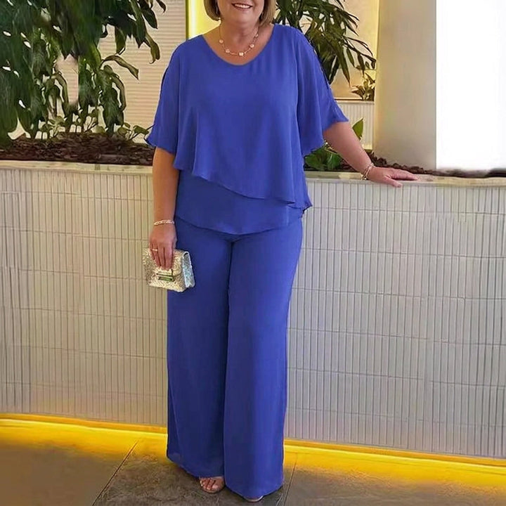 Vita | Co-ord Set Two-Piece With Trousers Wide-Leg