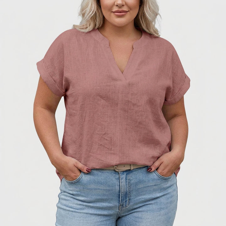 Ysolde | Comfortable V-Neck Blouse