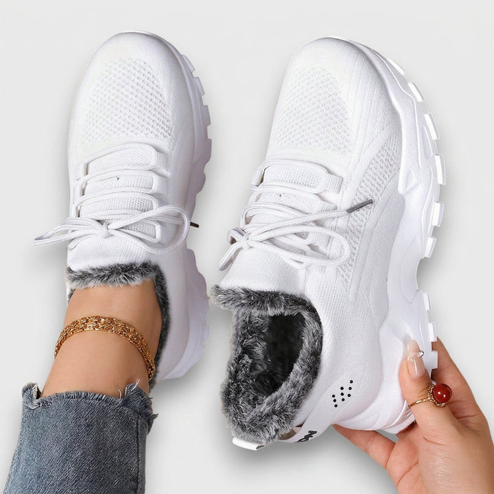 Estelle | Lace-Up Winter Trainers
