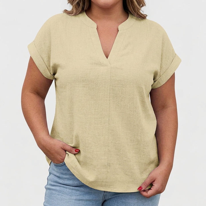 Ysolde | Comfortable V-Neck Blouse