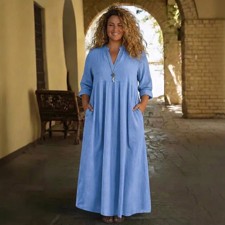 Eulalia Relaxed Pocket Maxi Dress