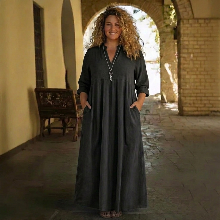 Eulalia Relaxed Pocket Maxi Dress