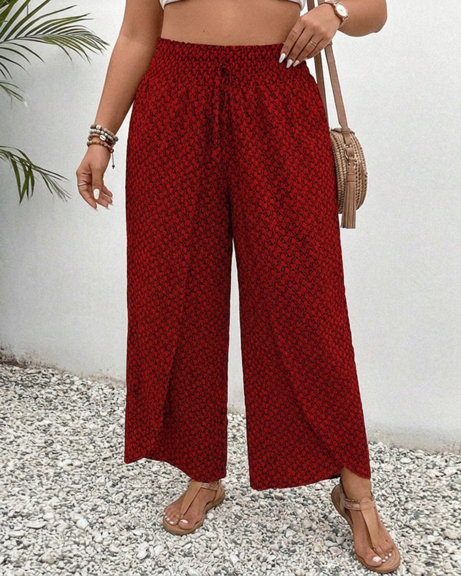 Fleur | Relaxed Wide Leg Trousers