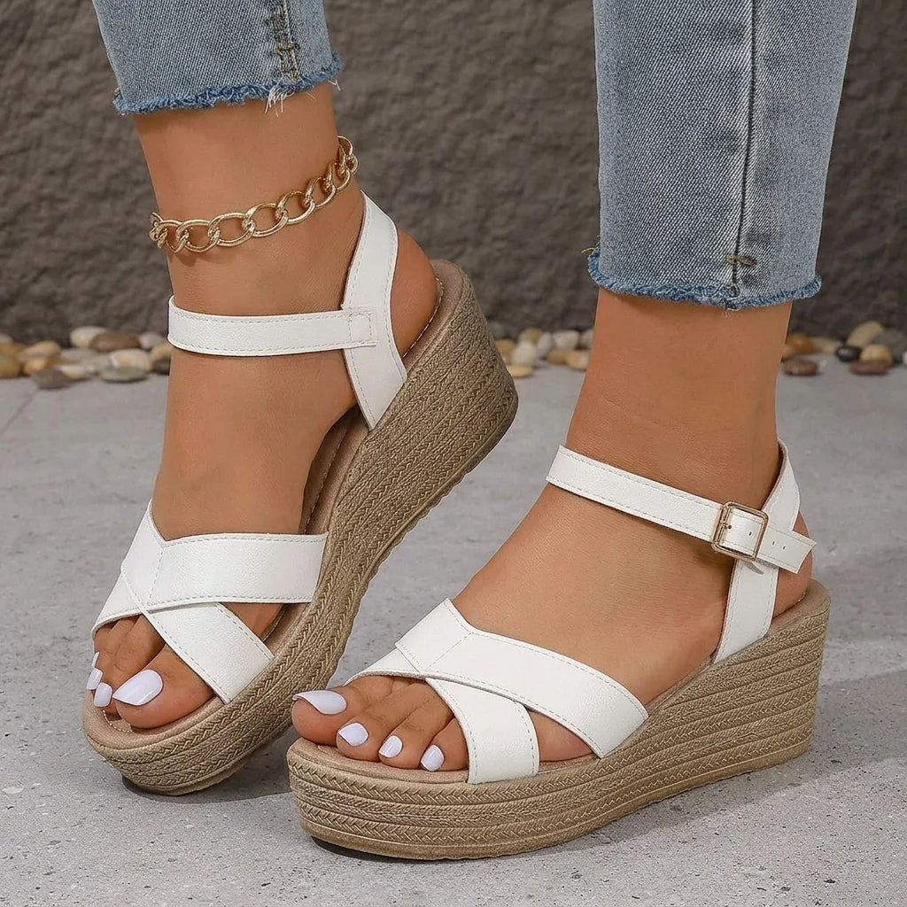 Eleni | Wedge Sandals