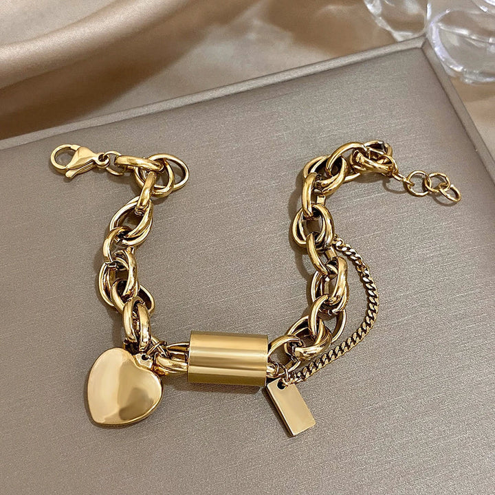 Eleni Chunky Bracelet | Gold