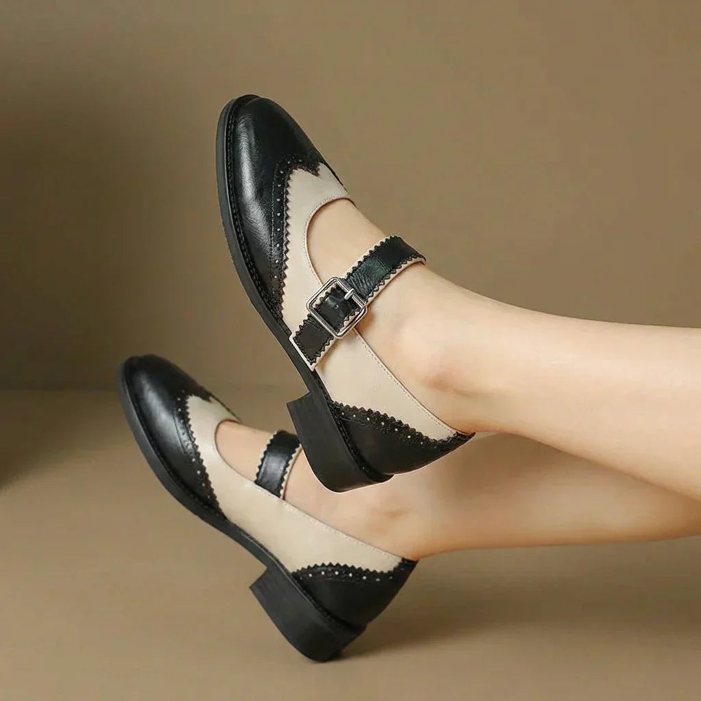 Nova | Leather Mary Janes