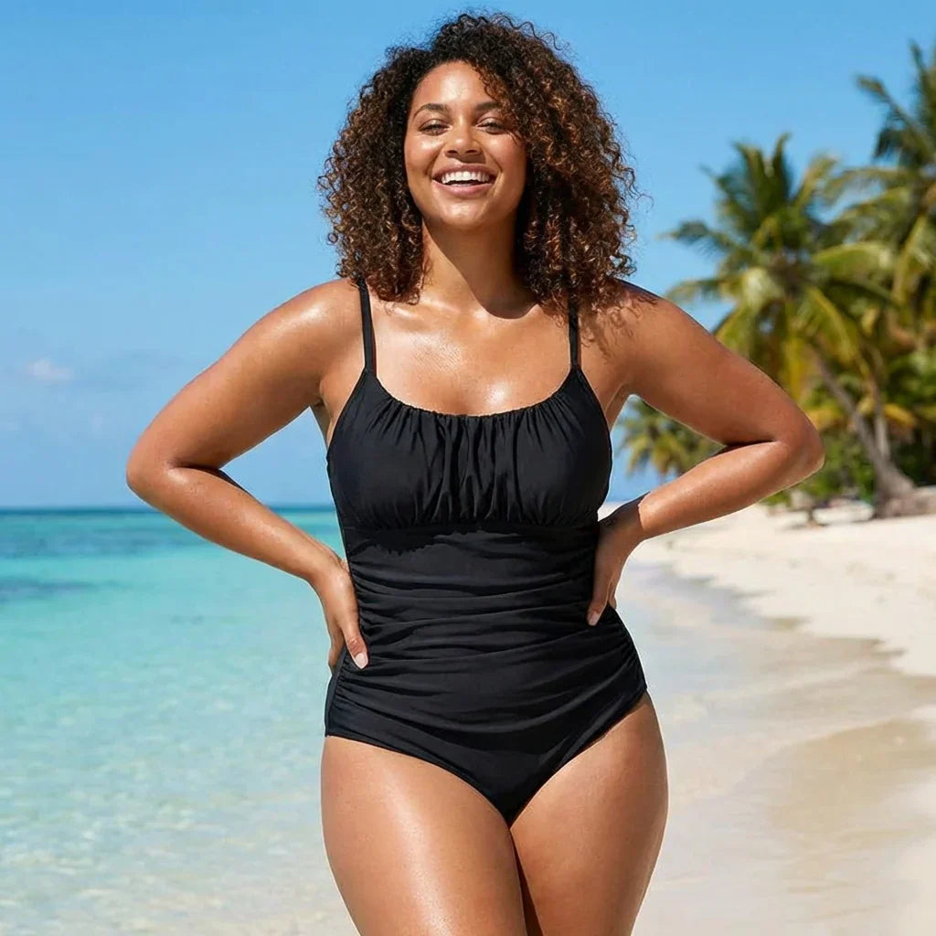 Etta | Your elegant tummy-control monokini in black
