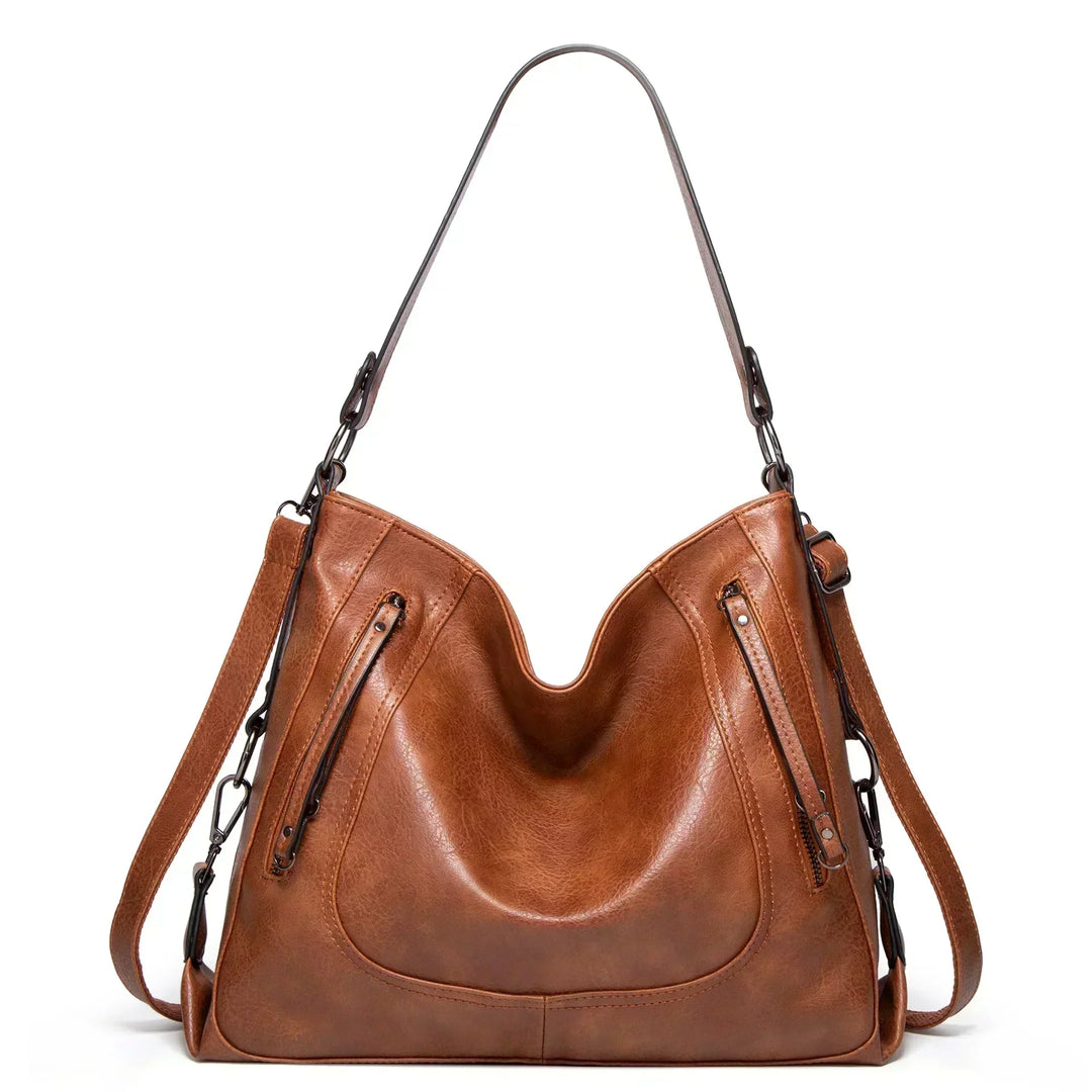 Verena - Vintage Vegan Leather Bag