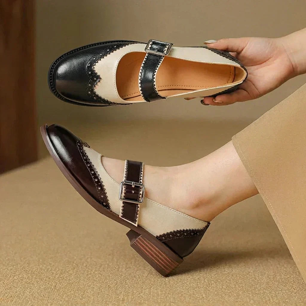 Nova | Leather Mary Janes