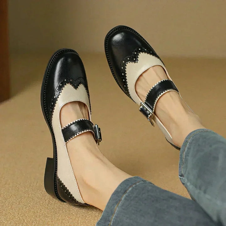 Nova | Leather Mary Janes