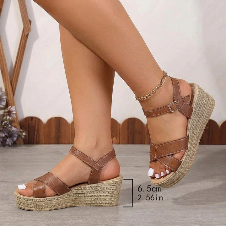 Eleni | Wedge Sandals