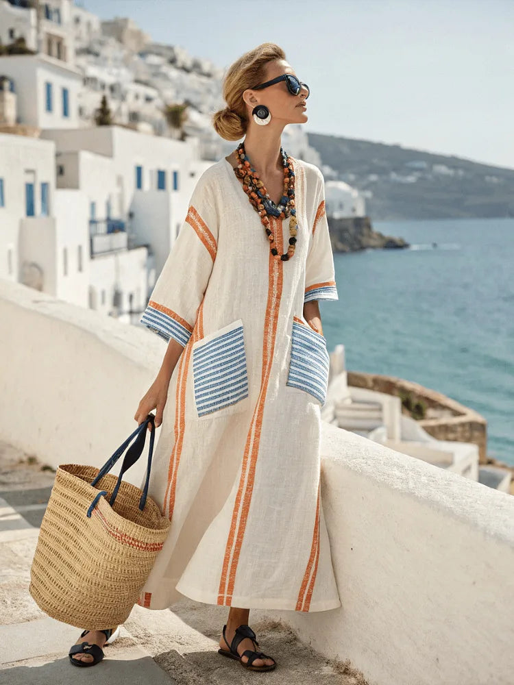 Mirabel Coastal Flow Dress