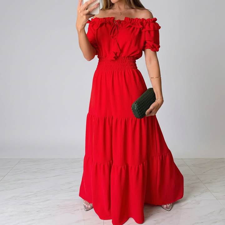 Saoirse - Elegant Summer Maxi Dress
