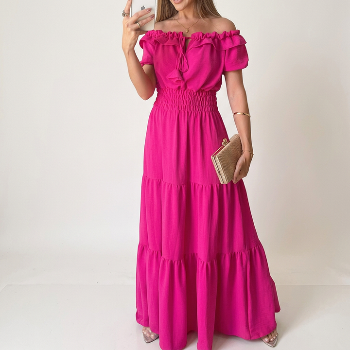 Saoirse - Elegant Summer Maxi Dress