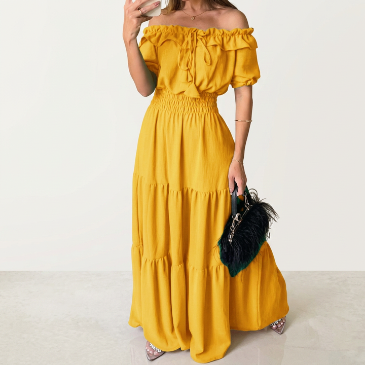 Saoirse - Elegant Summer Maxi Dress