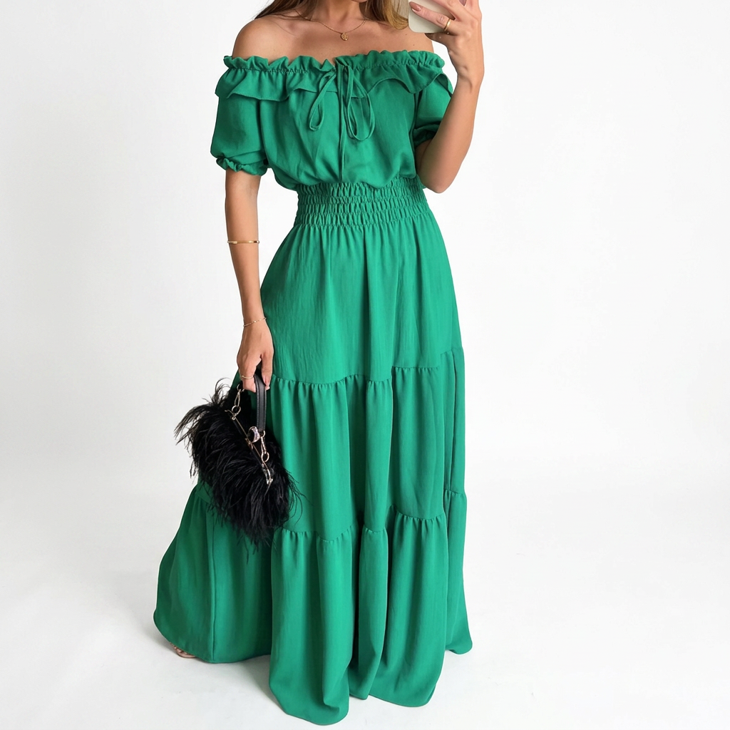 Saoirse - Elegant Summer Maxi Dress