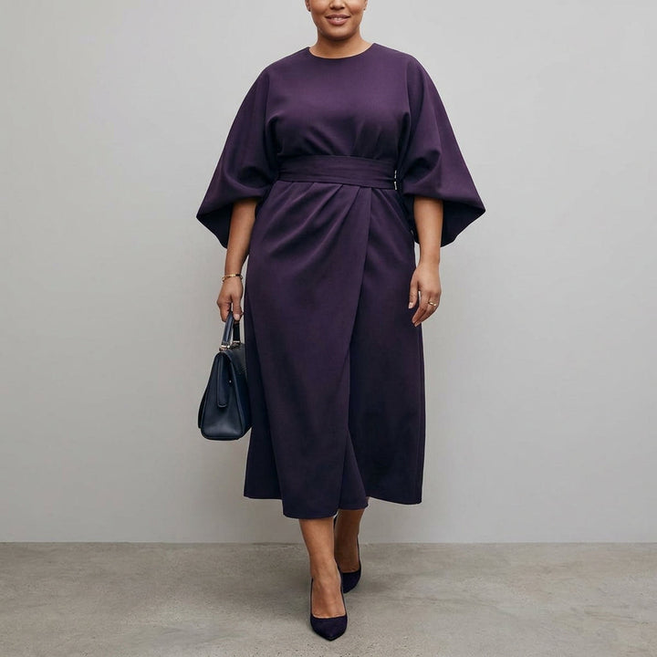 Zora | Maxi Dress with Batwing Sleeves