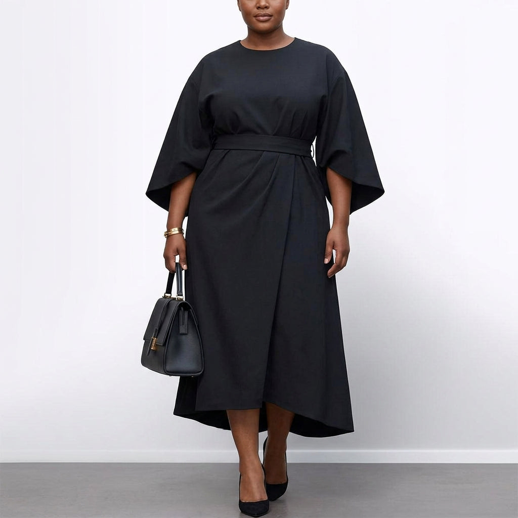 Zora | Maxi Dress with Batwing Sleeves