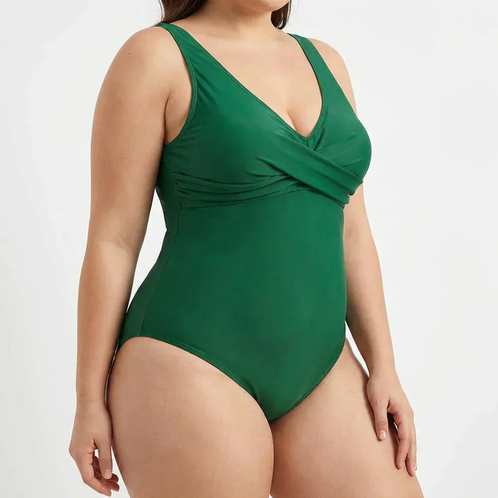Wilhelmina | Your tummy-shaping bikini set with a stylish V-neck