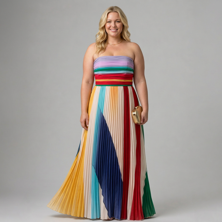 Stella &amp; Grace™ | Effortless Strapless A-Line Dress