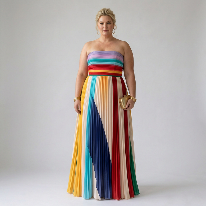 Stella &amp; Grace™ | Effortless Strapless A-Line Dress