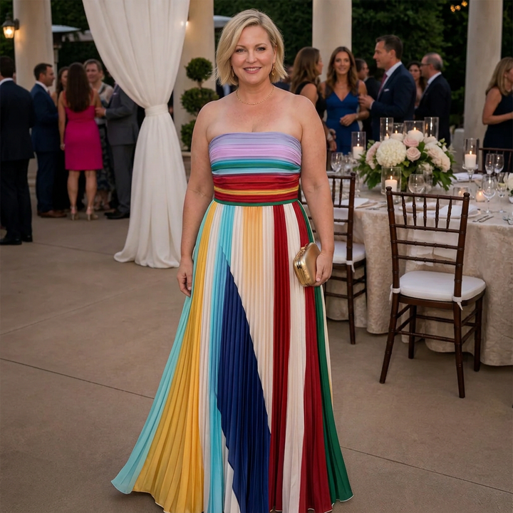 Stella &amp; Grace™ | Effortless Strapless A-Line Dress