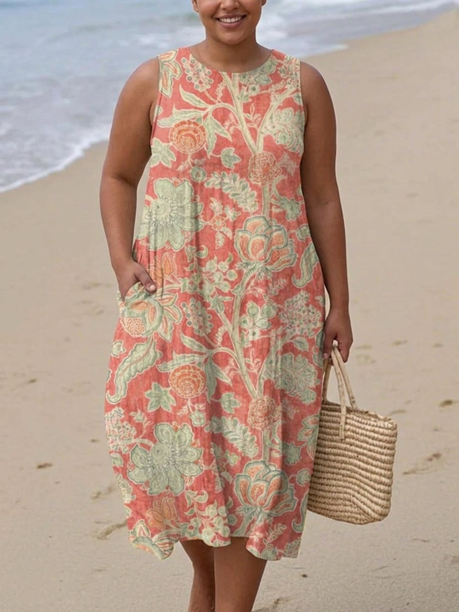 Dovie Floral Midi Dress